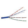 Carol Cable,Cat 5e,24 AWG,1000 ft,Blue CR5.30.07