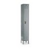 Wardrobe Locker, 12 in W, 18 in D, 78 in H, (1) Tier, (1) Wide, Dark Gray