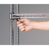 Metro Shelf Divider, 18"D x 18"W x 8"H, Chrome DD18C-1PK