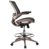 Flash Furniture Mesh Drafting Chair, Padded Flip-up BL-LB-8801X-D-GG