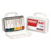 First Aid Kit and Housing, Plastic 58 Components, 10 People Served