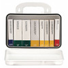 Manufacturer Varies First Aid Kit and Housing, Plastic 58 Components, 10 People Served 59001