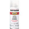 Rust-Oleum Stops Rust Clear 12 Oz. Satin Anti-Rust Spray Paint 285092 790967
