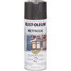 Rust-Oleum Stops Rust 11 Oz. Metallic Spray Paint, Charcoal 244228 776201