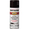 Rust-Oleum Stops Rust 12 Oz. Dark Walnut Gloss Anti-Rust Spray Paint 262661 775135