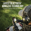 3M WorkTunes Connect + 26 dB Solar Wireless Bluetooth Earmuffs 90573-DC 349837