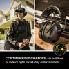 3M WorkTunes Connect + 26 dB Solar Wireless Bluetooth Earmuffs 90573-DC 349837