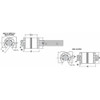 Thomson Ball Bushing,Bore Dia 16 mm SSEM16OPNWW