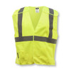 Radians High Visibility Vest,2XL,Green,30in.,HL SV4GM2X