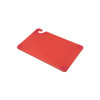 San Jamar Cutting Board,12x18,Red CBG121812RD