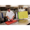 San Jamar Cutting Board,12x18,Red CBG121812RD