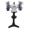 Bench Grinder with Stand, 12 in Max. Wheel Dia, 36/120 Grinding Wheel Grit