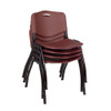 Cain Cain Square Table & Chair Set, Wood, Metal, Plastic Top, Maple TB3636PL47BY