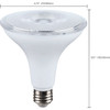 Satco 90W Equivalent PAR38 Medium Base 3000K Dusk to Dawn LED Light Bulb S11475 534678