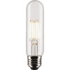 Satco 40W Equivalent T10 Medium Base 2700K Clear LED Bulb (2-Pack) S21862