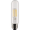 Satco 40W Equivalent T10 Medium Base 2700K Clear LED Bulb (2-Pack) S21862 525949
