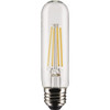 Satco 60W Equivalent T10 Medium Base 2700K Clear LED Bulb (2-Pack) S21865 544873