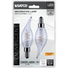 Satco 2pk Gry 4w Ca11 Led Bulb S10524R1 561174