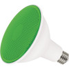 Satco 100W Equivalent PAR38 Medium Base Green LED Light Bulb S29481 560460