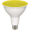 Satco 100W Equivalent PAR38 Medium Base Yellow LED Light Bulb S29484