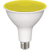 Satco 100W Equivalent PAR38 Medium Base Yellow LED Light Bulb S29484