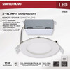 Satco 4 In. 10W CCT Selectable LED Direct Wire Downlight S11826R1 527934