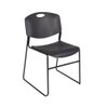 Kobe Kobe Square Table & Chair Set, Wood, Metal, Polypropylene Top TKB3030GY44BK