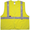 Ergodyne Lime L-XL Hi-Vis FR Safety Vest - Class 2, Dual Compliant 8261FRHL