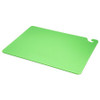 San Jamar Cutting Board,18x24,Green CB182412GN