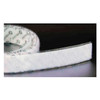 Velcro Brand Reclosable Fastener, Rubber Adhesive, 75 ft, 4 in W, White 188466