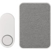Heath Zenith Gray/White Plastic Wireless Doorbell Kit 18000153