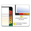 Cardinal Index,Binder,1-31,Letter,Assorted,PK31 60118