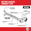 Milwaukee Tool 1-2 in. SAE Flex Head Combination Wrench 45-96-9814