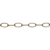 Campbell #10 40 Ft. Antique Copper Finished Metal Craft Chain T0722006N