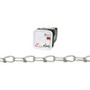 Campbell #2/0 250 Ft. Zinc-Plated Low-Carbon Steel Coil Chain T0762026N