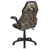 Flash Furniture Gaming Chair, Padded Flip-up, Camouflage CH-00095-CAM-GG