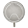 Industrial Pressure Gauge, 0 to 30 psi, 6 in Dial, 1-2 in NPT, Bottom Location  6001-2LC
