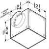 Broan-Nutone Commercial Fan,120V AC,11 3-4 in H L250EL