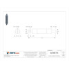 Mersen UL Class Fuse, RK5 Class, Time-Delay, 70A, 600V AC, Non-Indicating TRS70R