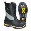 Baffin Winter Boots, Mens, 10, Lace, Steel, PR POLA-MP01-BK2