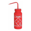 Manufacturer Varies Red, Wash Bottle 500mL, PK6 F11646-0628