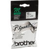 Brother Label-Ribbon Cartridge, White, 1-2 in W M231