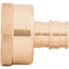 SharkBite PEX-A Brass 1-2 In. x 3-4 In. FNPT Adapter UAB068LFA 424173