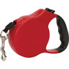 Boss Pet Casual Canine 10 Ft. Red Small Belted Retractable Lead 11610 10 83