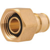 SharkBite PEX-A Brass 1/2 In. x 1/2 In. FNPT Swivel Adapter UAB526LFA