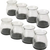 Super Sliders 1 In. Round Felt Silicone Furniture Leg Tips (8-Pack) 4451824SL 203374
