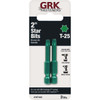 GRK 2 In. T25 Star Drive Impact Screwdriver Bit (2-Count) 187443