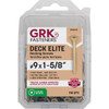 GRK Deck Elite #9 x 1-5/8 In. Star Drive Bugle-Head Deck Screw (110 Ct.) 39159