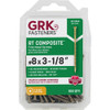 GRK RT #8 x 3-1-8 In. Star Drive Composite Screw (100-Count) 119083 259851