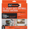 E-Z Ancor 3/16 In. Heavy Duty Pull Toggle Drywall Anchor (25-Pack) 25730
